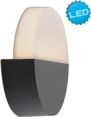 Produktbild von Näve LED Außen Wandleuchten - anthrazit - anthrazit; 1221597