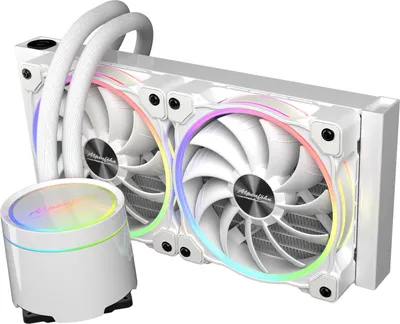 Zdjęcie produktu dla Alpenföhn Glacier Water 240 White RGB, chłodzenie wodne, biały