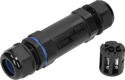 Produktbild von ORNO OR-AE-13603 Kabelverbinder Wasserdicht || Gerade || IP68 ||M25 || 3x6mm² || 450V/30A