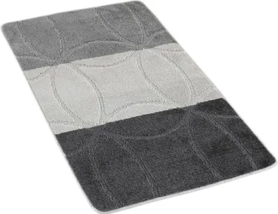 Produktbild von Badematte Geometrie grau
