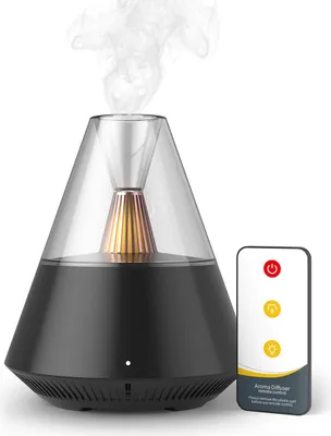 Produktbild von Aroma-Diffusor 150ml, Luftbefeuchter mit LED-Stimmungslicht, Dauer- & Intervallmodus, leise <25dB