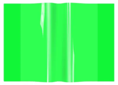 Produktbild von A5-Heftumschlag aus PVC, neongrün (10 Stück) – Biurfol