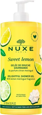 Immagine prodotto di Nuxe Gel doccia detergente al limone dolce per tutti i tipi di pelle - 750 Ml