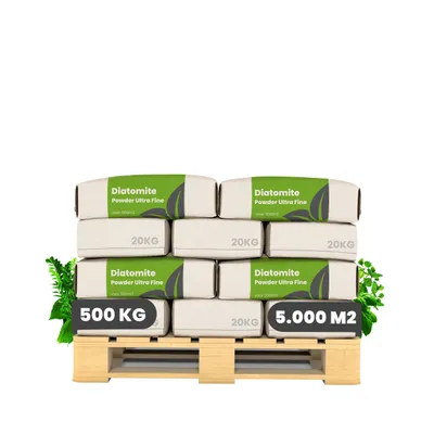Produktbild von Kieselgur – 100 % rein – ultrafeines Pulver (50x = 500 kg)