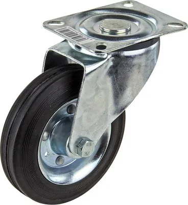 Obrázok produktu pre Gumové otočné koliesko 160 mm, do 145 kg