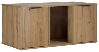 Produktbild von vidaXL Katzenkiste Möbel Artisan-Eiche 100 x 49 x 45 cm Holzwerkstoff
