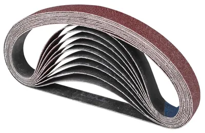 Produktbild von Schleifbänder 10 Stück 20x520 mm Mix-Körnung 60-240 für Bandschleifer