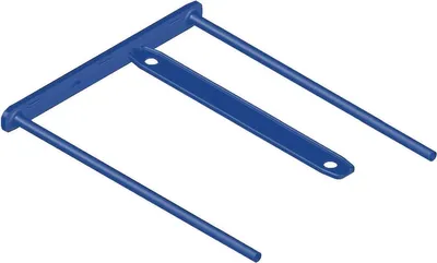 Produktbild von Bankers Box - Archivordner D-Clip blau, Karton à 100 Stück