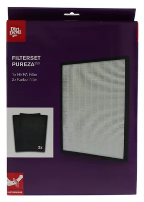 Produktbild von Dirt Devil Filterset PUREZA 250, 1x Hepa-Filter, 2x Karbonfilter für AC 250 - Nr.: 00250022