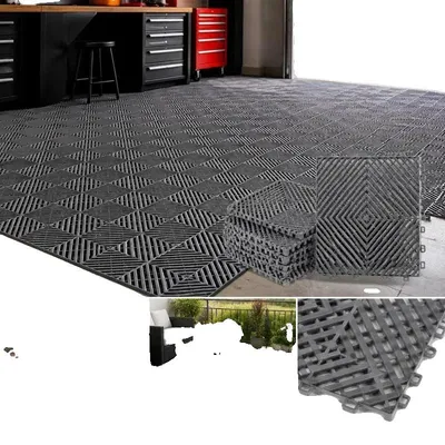 Obrázek produktu pro Drenážní podložka, modulární systém, protiskluzový povrch, ŠEDÁ, 0,8 m, 200 m