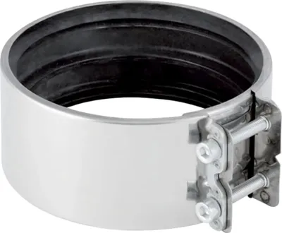Produktbild von Geberit Übergangs-Spannverbinder d75 Edelstahl 359434, 1 Stk.