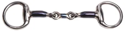 Produktbild von Unterlegtrense Olivenkopfgebiss doppelt gebrochen 14 mm Weite 12,5cm