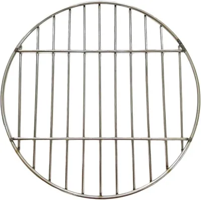 Rundes Grillrost Ø 38 cm - Edelstahl BBQ Zubehör