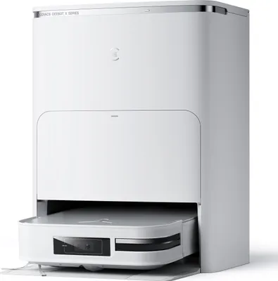 Produktbild von ECOVACS Saug- und Wischroboter DEEBOT X2 OMNI mit verbessertem YIKO 2.0-Sprachassistenten White One Size