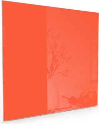 Produktbild von Küchenrückwand Spritzschutz Glas mit Motiv Rot-Oranger Hintergrund 40 x 40 cm