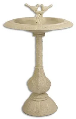 Immagine prodotto di Casa Padrino Uccelliera in stile liberty con 2 uccelli decorativi Bianco Antico H. 77,5 cm - Uccelliera in ghisa - Accessori per la decorazione di giardini e terrazze