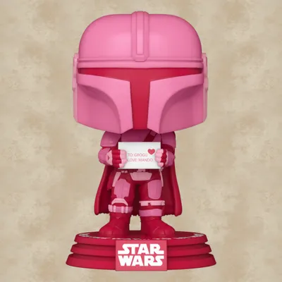 Zdjęcie produktu dla Funko Pop! Star Wars The Mandalorian 495 Valentine Figurka
