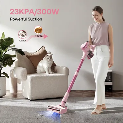 Image de Aspirateur sans fil - Aspirateur balai - Aspirateur à main - Aspirateur sans fil - Aspirateur à batterie