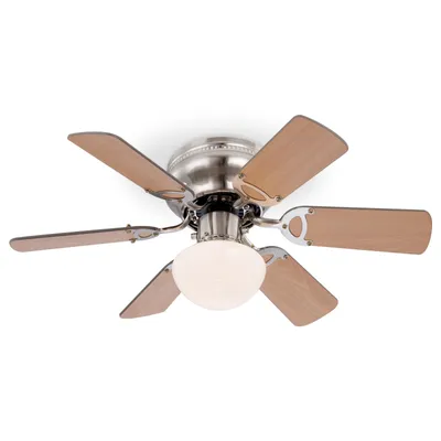 Produktbild von Globo Lighting Ventilator Metall Nickel matt, 1x E27