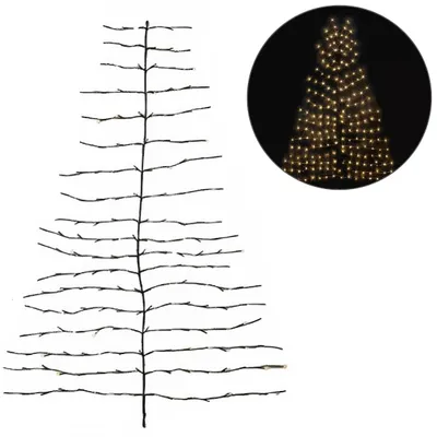 Image de Countryfield LED Arbre de Noël en éclairage LED pour le mur 100 x 120 cm | 136 LEDs