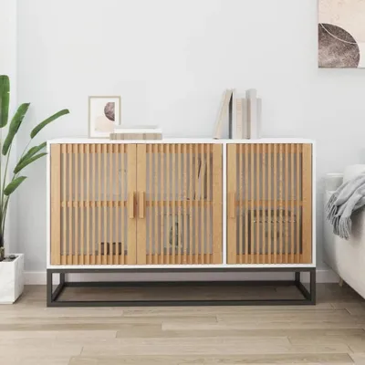 Obrázok produktu pre vidaXL Príborník biely 105x30x65 cm Materiál dreva
