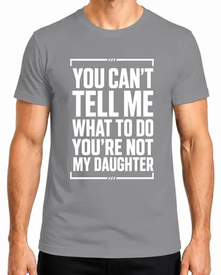 Imagen del producto de No me digas qué hacer, no eres mi jefe. Camiseta sarcástica para hombre, color gris, talla M