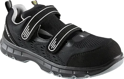 Produktbild von Runnex RUNNEX Sicherheitssandale FlexStar 5116 S1PS ESD Gr. 48 schwarz/grau
