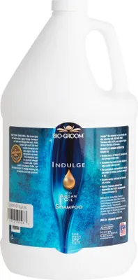 Immagine prodotto di BioGroom Indulge shampoo all'olio di argan senza solfati per cani, concentrato 1:4, 3,8 L (diluito 19 L)