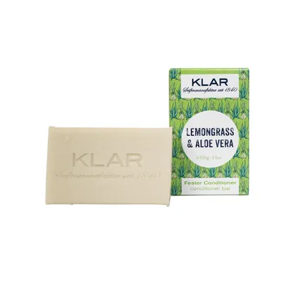 Immagine prodotto di Klar Seifen fester Conditioner Lemongrass&Aloe Vera 100g (für fettiges Haar)