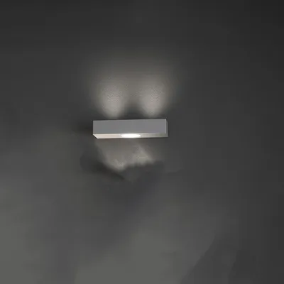 Immagine prodotto di Applique Moderno Beaside Metallo Grigio 3 Luci Gx53