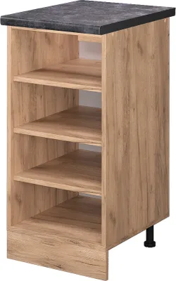 Produktbild von Küchenregal Vicco R-Line Goldkraft Eiche 40 cm , AP Anthrazit, Model 45782
