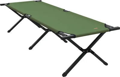 Immagine prodotto di vidaXL Lettino pieghevole da campeggio verde 193 x 69 x 45 cm