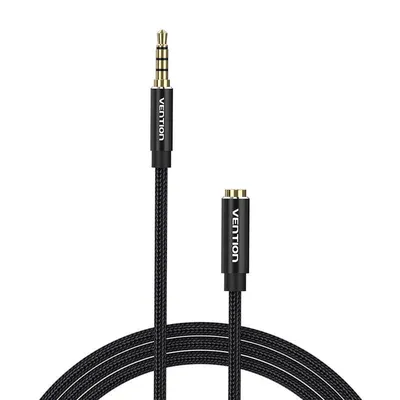 Immagine prodotto di Cavo audio Trrs 3,5Mm maschio - 3,5Mm femmina Vention Bhcbf 1M nero