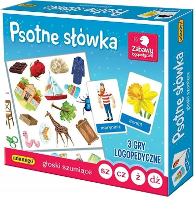 Zdjęcie produktu dla Psotne słówka - głoski szumišce 07295