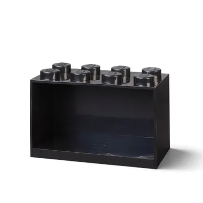 Produktbild von LEGO Regal Brick 8 Shelf 41151733 (schwarz)