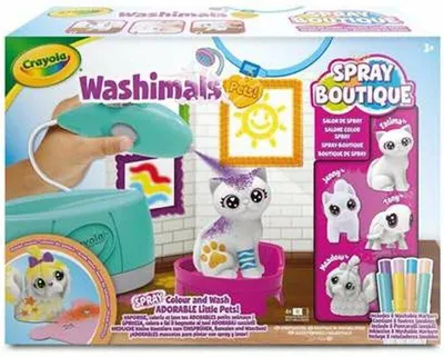 Produktbild von Crayola Washimals 74-7517, Zeichenset für Kinder, 3 Jahr(e), Mehrfarbig