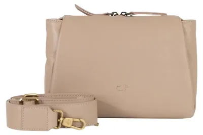 Productafbeelding van Schoudertas LOTTA, beige, dames - leer