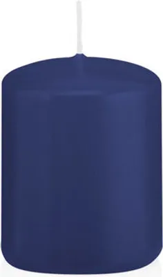 Produktbild von Wiedemann Stumpenkerzen Dunkelblau 60 x Ø 48 mm, 24 Stück