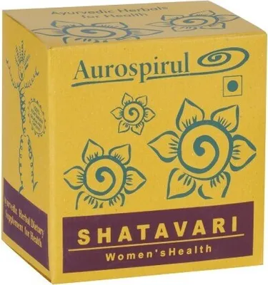 Produktbild von Aurospirul Shatavari 100 Kapseln für Frauen