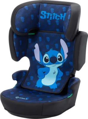 Obrázek produktu pro Bebeconfort Disney Helia i-Safe, Reboarder Kindersitz, 3,5-12 Jahre, Classic Stitch, Klappbar, Gurtinstallation, Classic Stitch