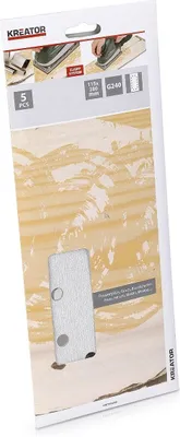 Produktbild von 5 Schleifblätter 115x280 mm K240 KRT203559
