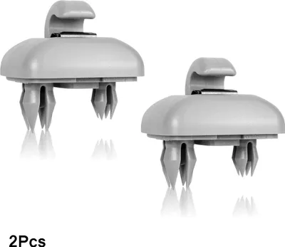 Zdjęcie produktu dla 2 szt. klipsy do wewnętrznej osłony przeciwsłonecznej do Audi A1 A3 A4 A5 Q3 Q5 (8E0 857 562) A7 B6 B7 B8 S4 S5 Uchwyt do osłony przeciwsłonecznej Części wnętrza samochodu Szary