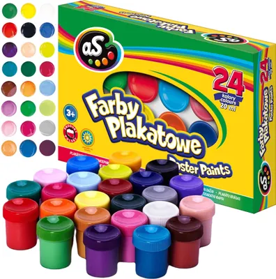Zdjęcie produktu dla Nd39_441160 Farby Plak 24Kol 20Ml Ast/As 30121900