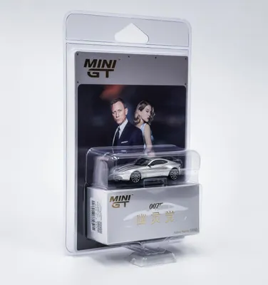 Immagine prodotto di Aston Martin DB10 Spectre 2015 – Modello cinese, confezione blister, Mini GT, scala 1:64