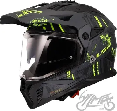 Immagine prodotto di Casco moto LS2 MX702 Pioneer II Crazy Matte Black XXL