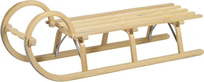 Produktbild von RESS Schlitten/Hörnerrodel Lattensitz Buchenholz 115cm