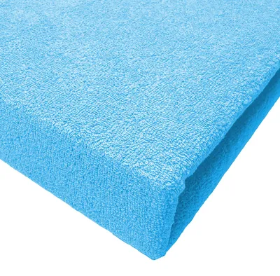 Produktbild von Nyks Dickes Frottee Betttuch Traditionell 180x200 Blau