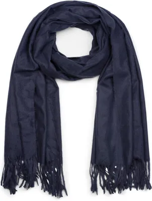 Produktbild von styleBREAKER Uni Schal mit Fransen | weiches Viskose Tuch in Uni Farbe | langer Winterschal für Damen und Herren | Große Farbvielfalt
