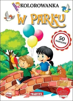 Zdjęcie produktu dla Kolorowanka z naklejkami W parku Martel
