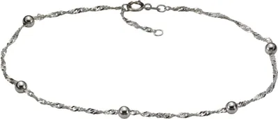 Produktbild von F Fusskette 925/- Sterling Silber 24cm weiß 025200001-26